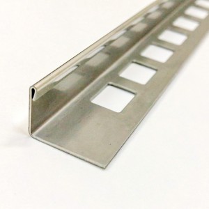 Stainless steel edge trim
