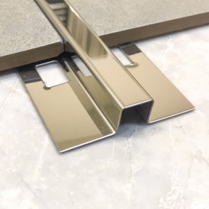 Stainless steel mosaic profile